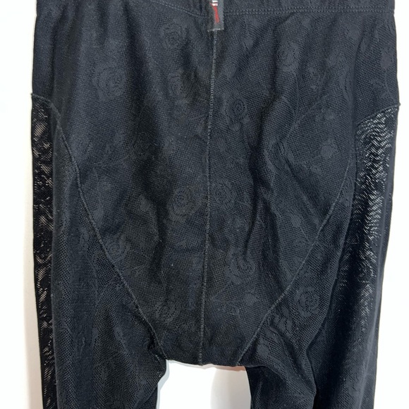 Adam seldman lace leopard black sheer leggings xs - Picture 13 of 14